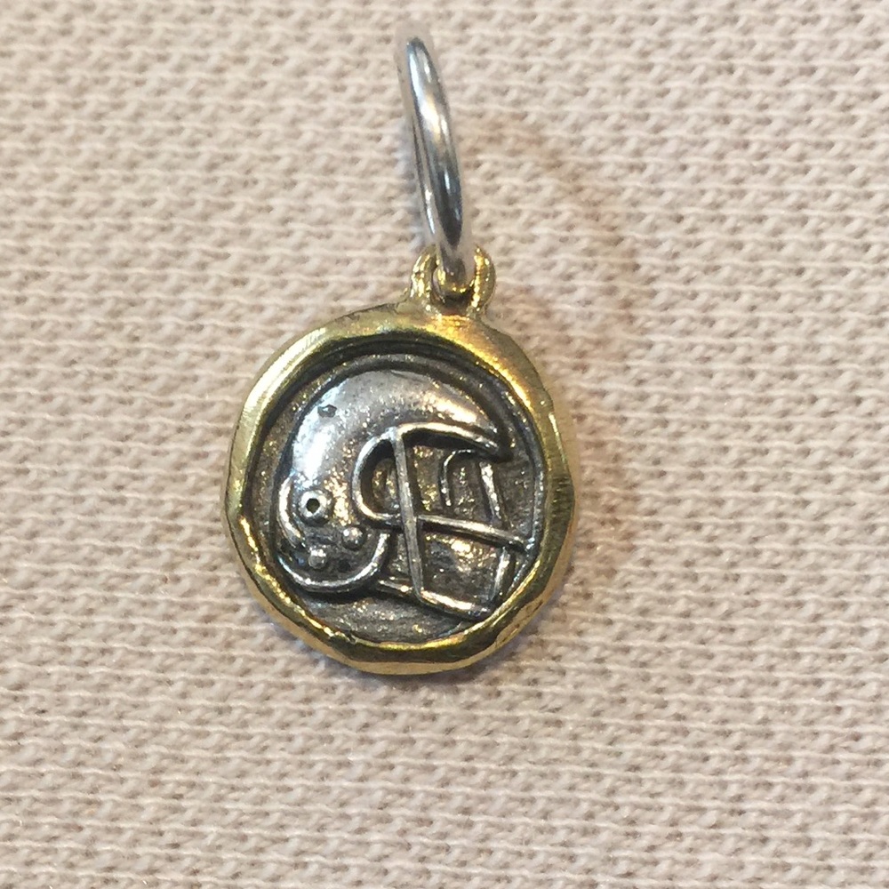 Waxing Poetic football charm